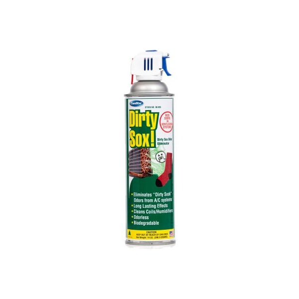 Comstar Intl Dirty Sox Small A/C System Odor Neutralizer & Cleaner 20 Oz. 90-655* - main